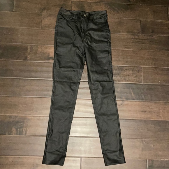 Windsor Store Coated Skinny Pants - MEDIUM - Picture 1 of 2